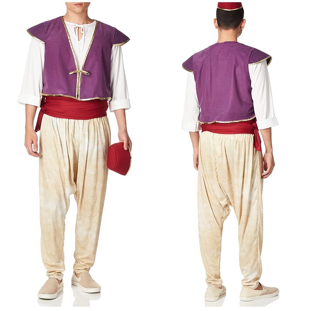 California Costumes Men’s Arabian Folk Hero Adult Costume Small / Medium NWOT